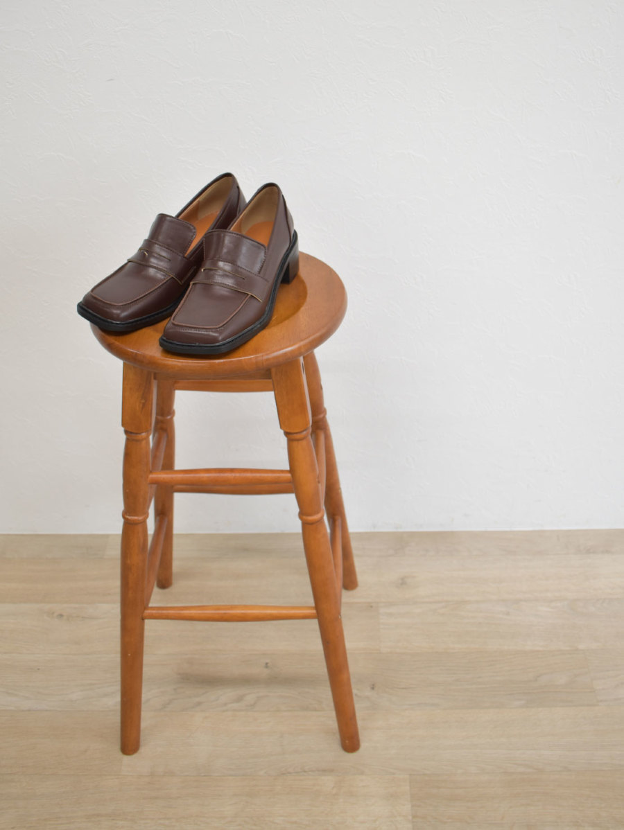 square toe loafer GOODS Reurie'（レウリィ）