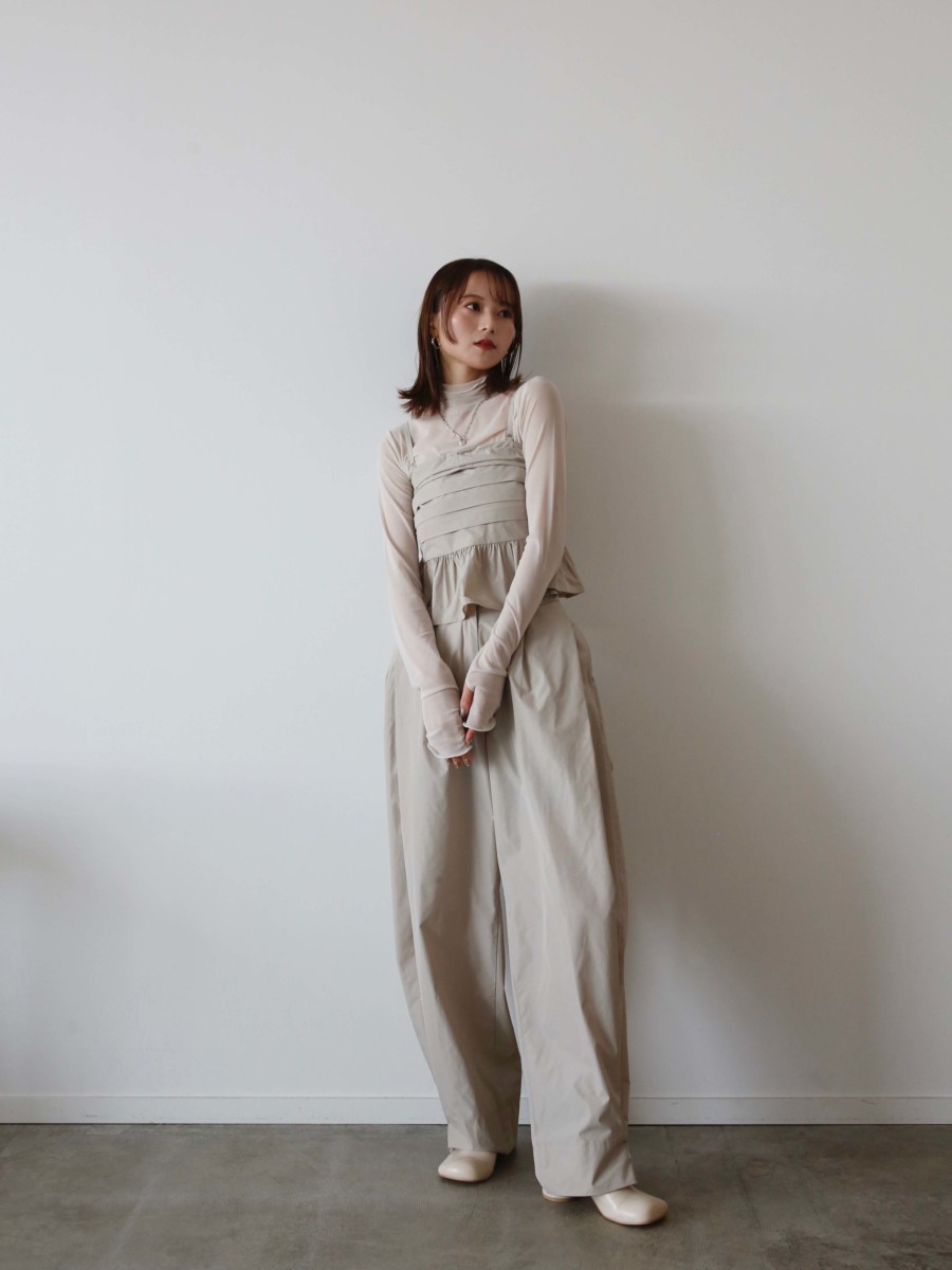 original parachute wide pants BOTTOMS Reurie'（レウリィ）